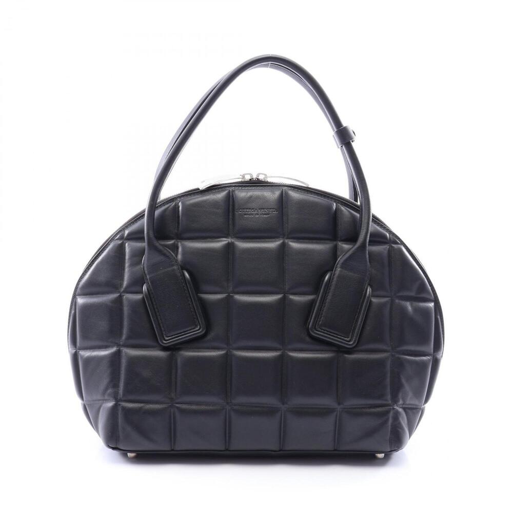 Bottega Veneta The Swoop Medium 2-Way Handbag, Leather, Women's, Black